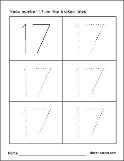 Number writing counting and identification printable worksheets for children