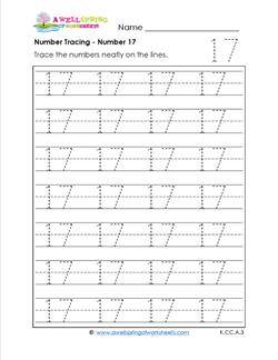 Number tracing