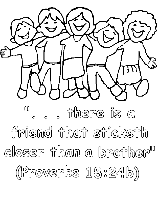 Proverbs b coloring page