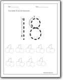 Number worksheets number worksheets for preschool and kindergarten