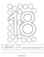 Number worksheets