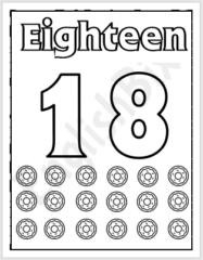 Number worksheets printables