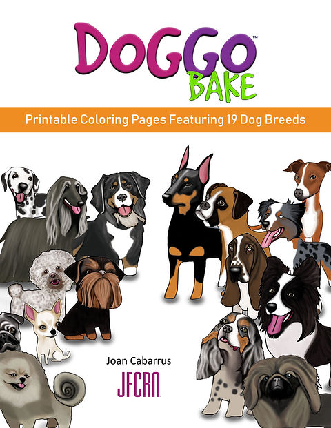 Doggo bake printable coloring pages featuring dog breeds st sculptures