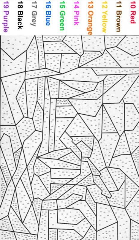 Nice color by number color by number printable coloring pages color by numbers