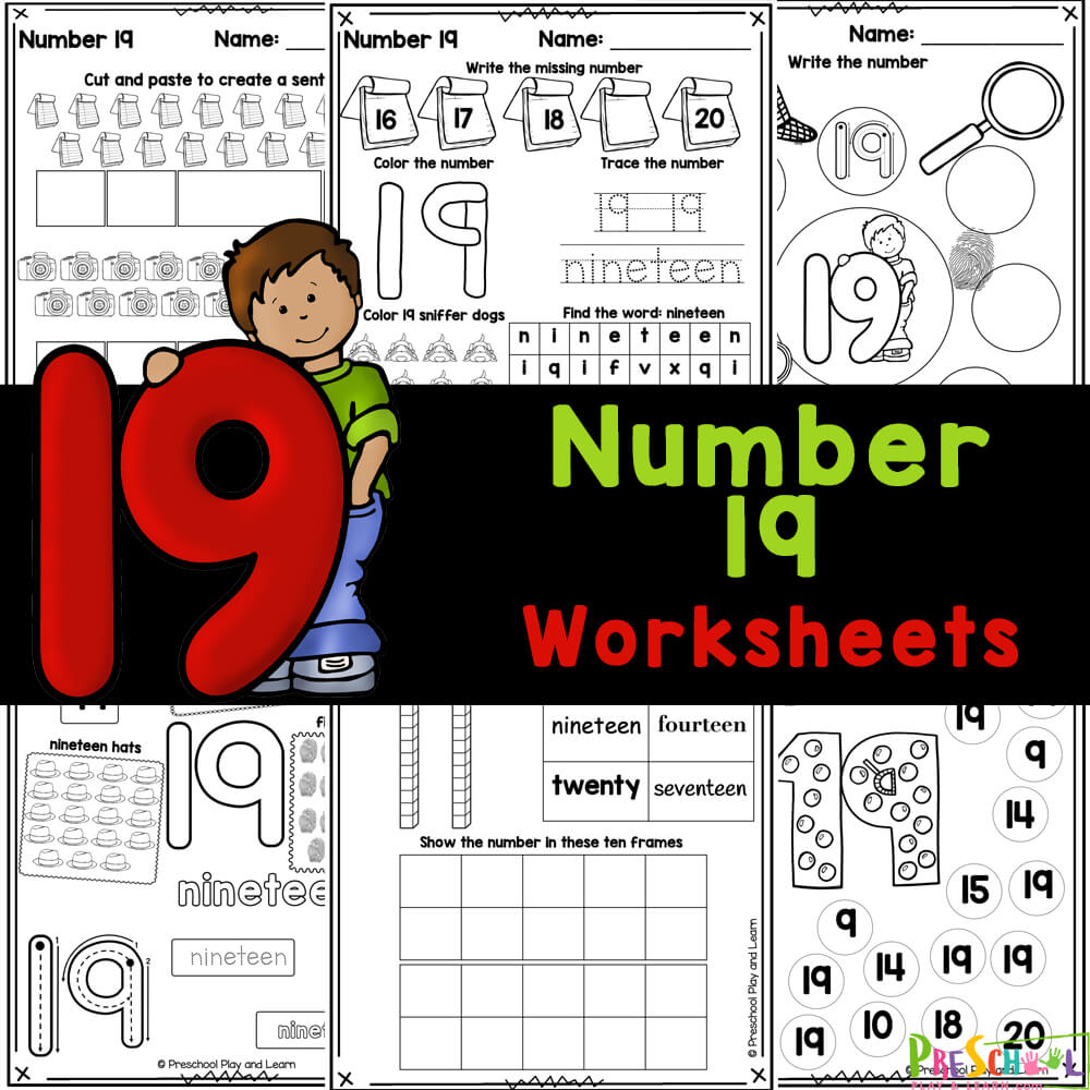 Free printable number tracing worksheets