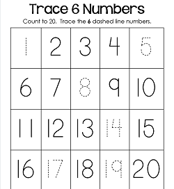 Trace numbers