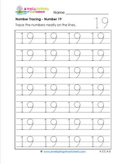 Number tracing