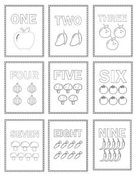 Number coloring sheets number coloring worksheets for kids counting to