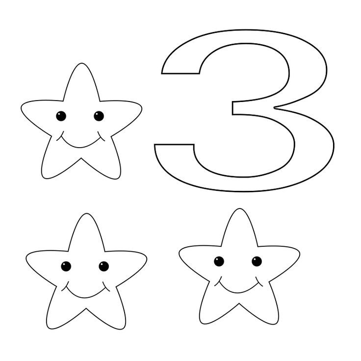 Number coloring pages for toddlers free preschool printables numbers preschool kids learning numbers