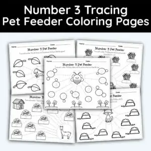 Number tracing worksheets for preschool pdf printables