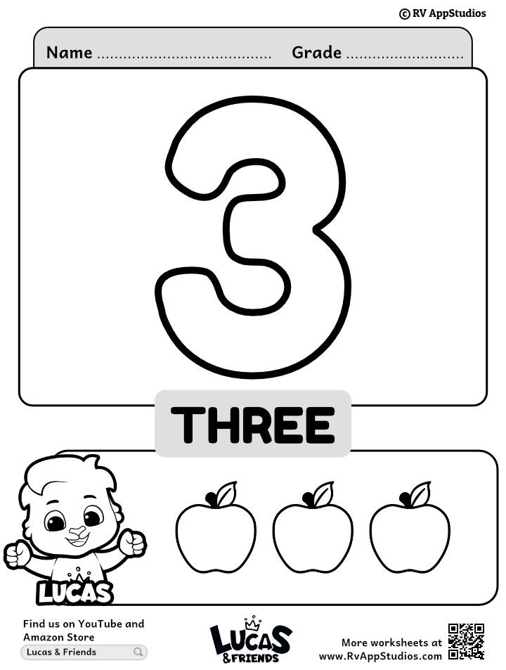 Number coloring sheet color number printable worksheet