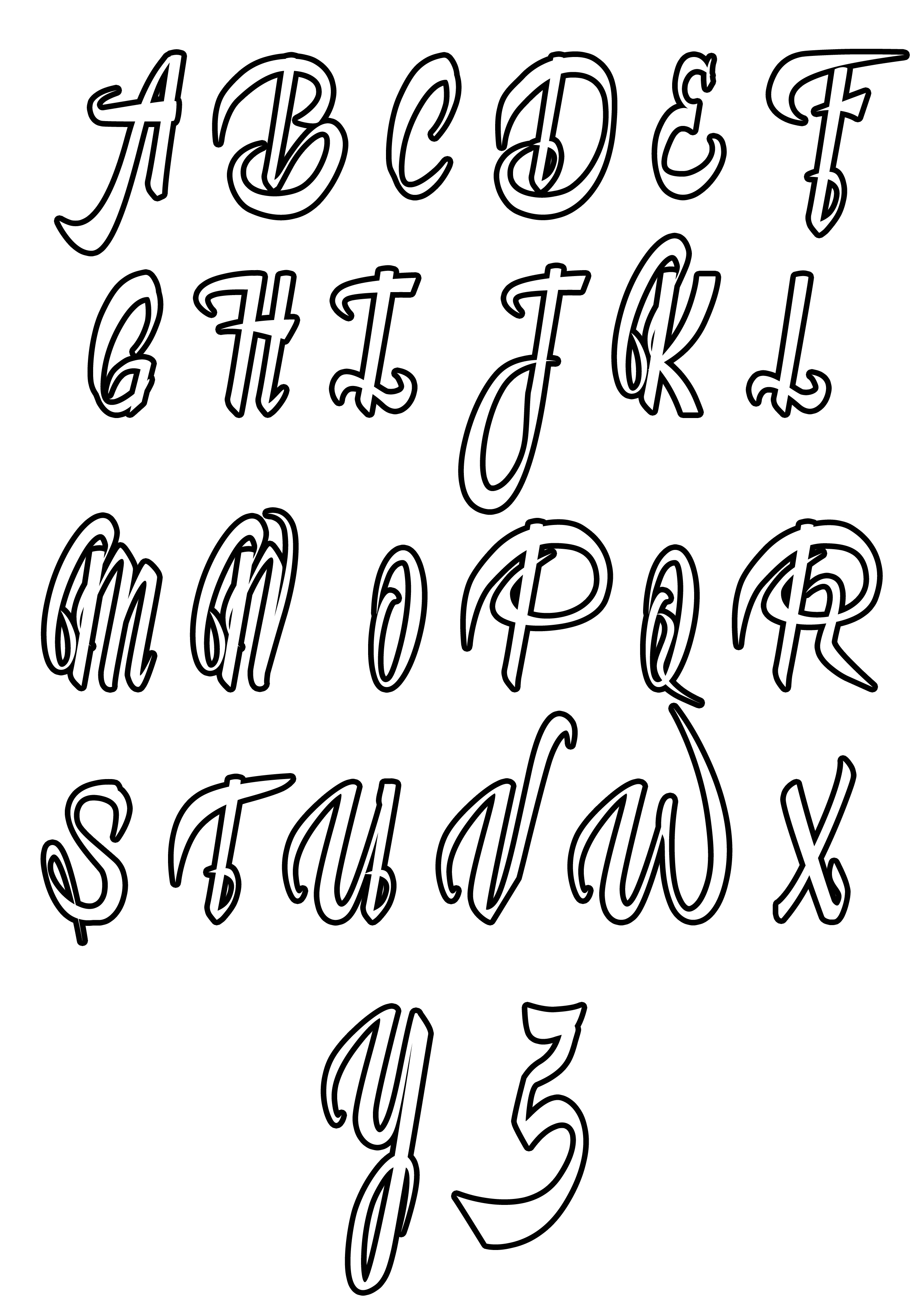 Simple alphabet