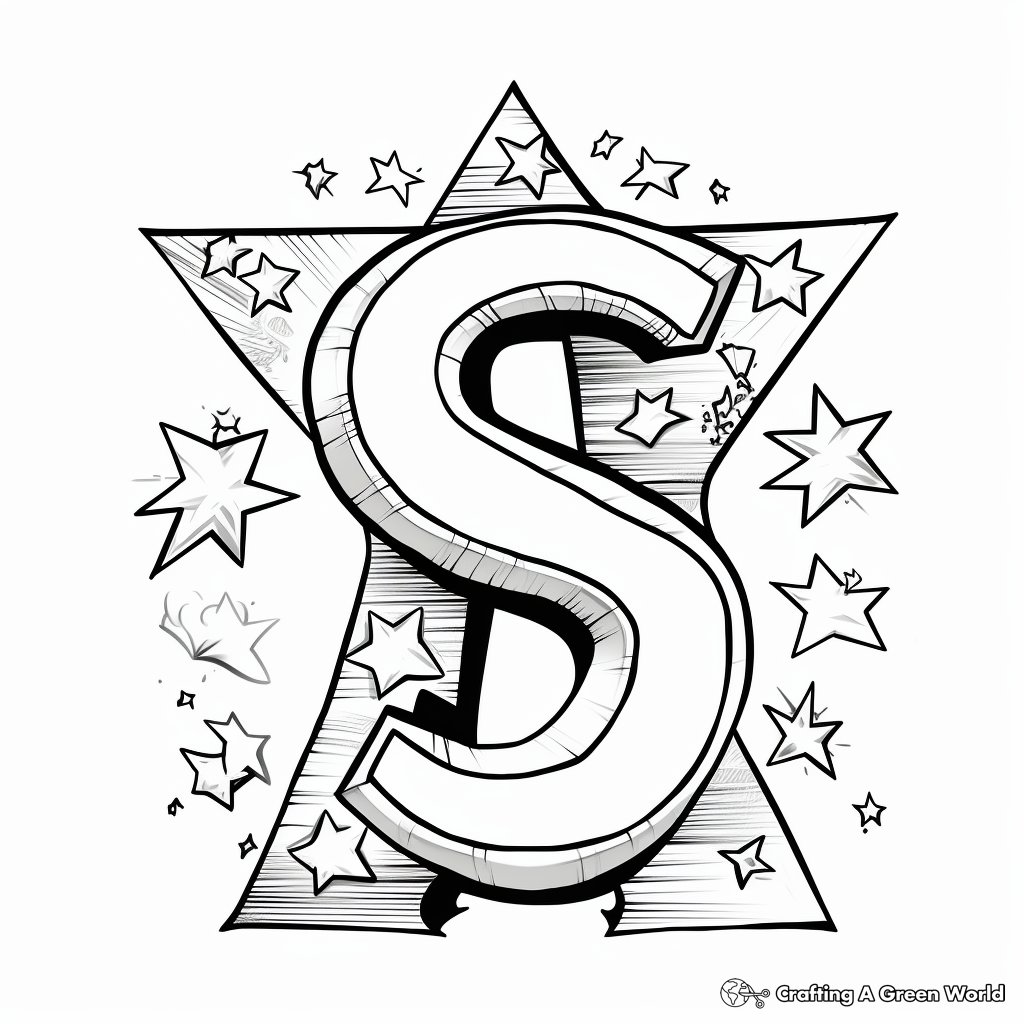 Letter s coloring pages