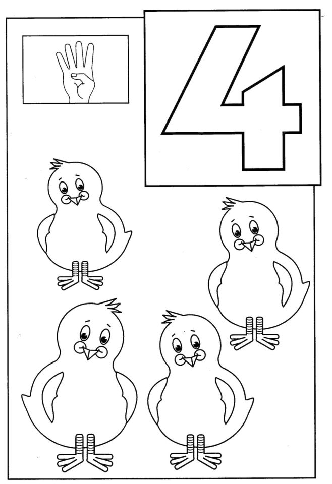 Get this number coloring page