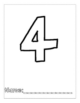 Number color and trace number book by kelly berkley tpt