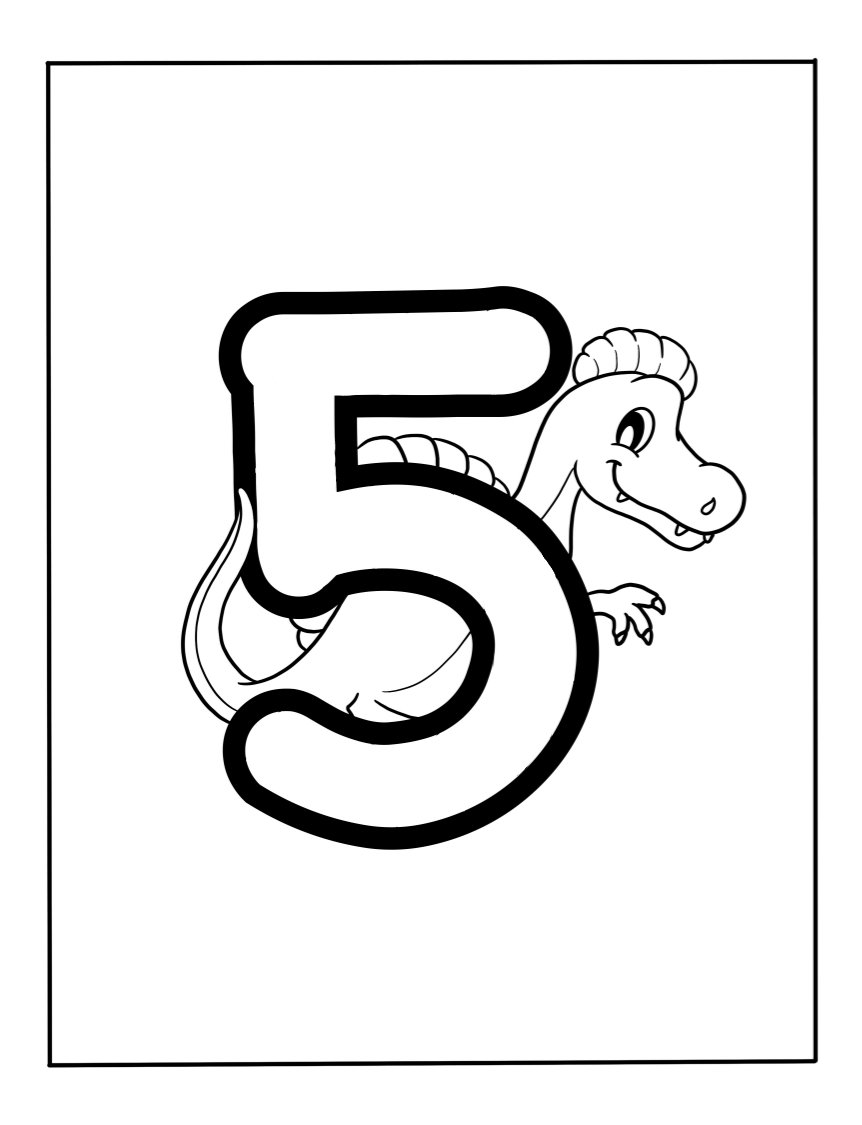 Dinosaur coloring pages