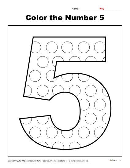 Color the number preschool number worksheet numbers preschool kindergarten worksheets printable kindergarten worksheets