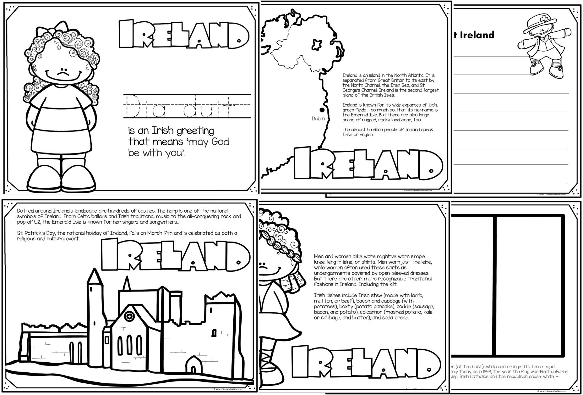 Read color learn country coloring pages