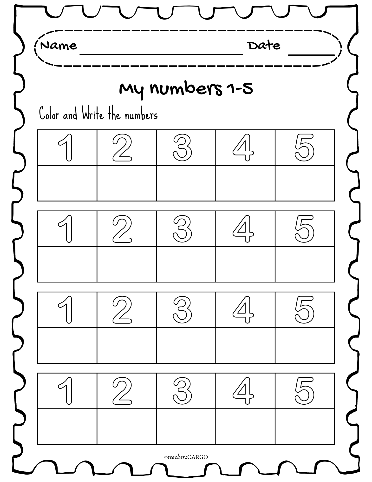 Tracing numbers