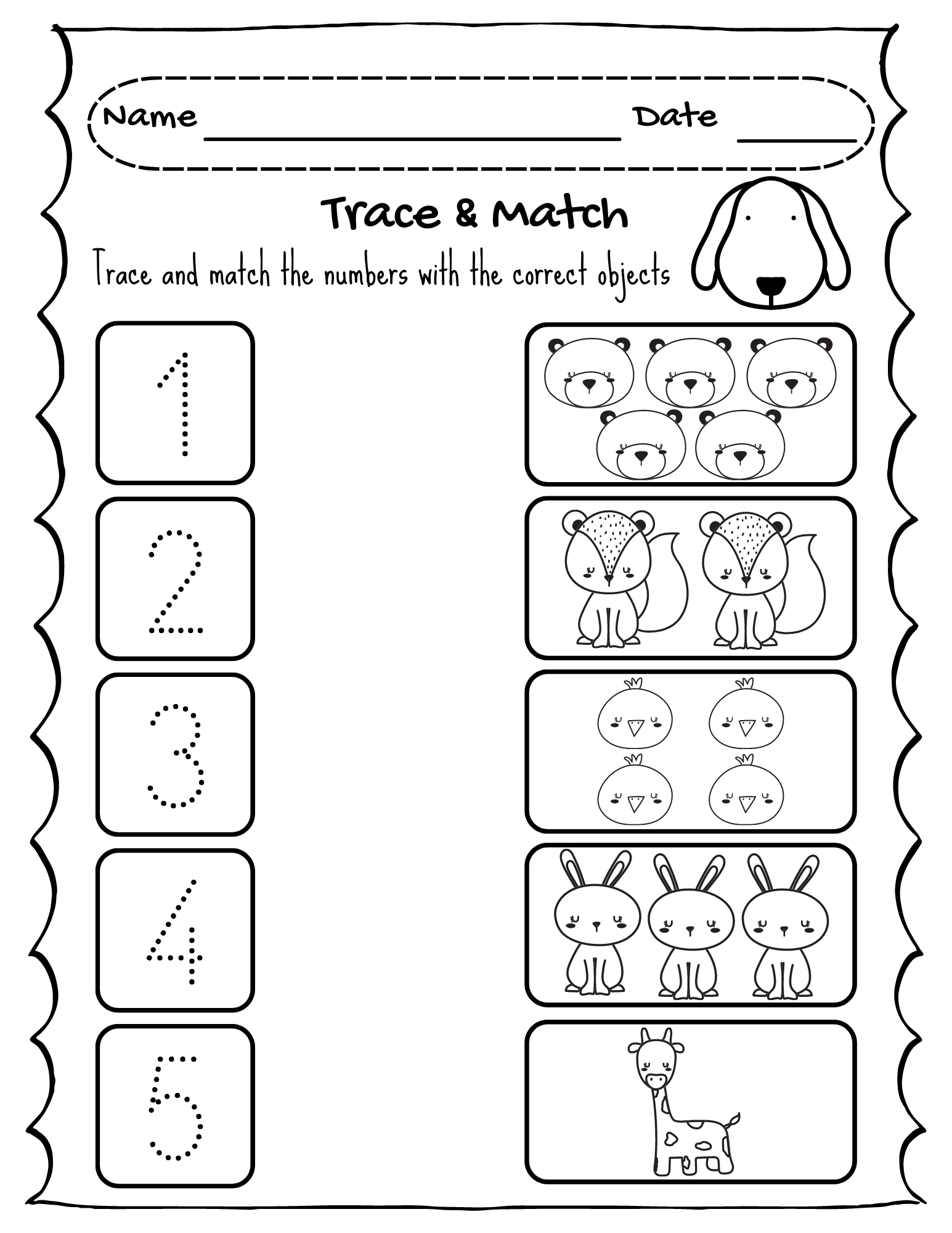 Tracing numbers