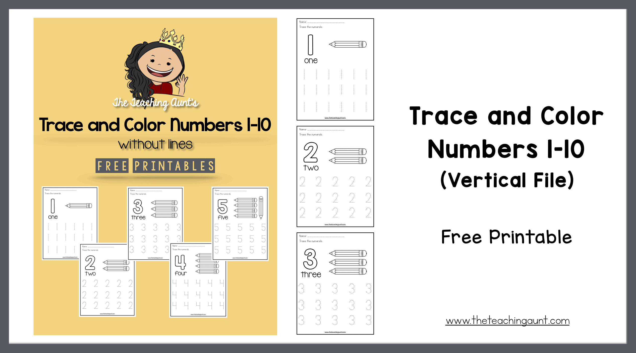 Trace and color numbers