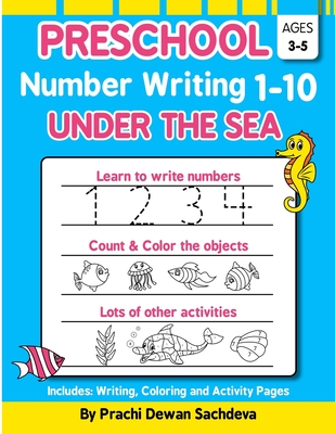 Preschool number writing