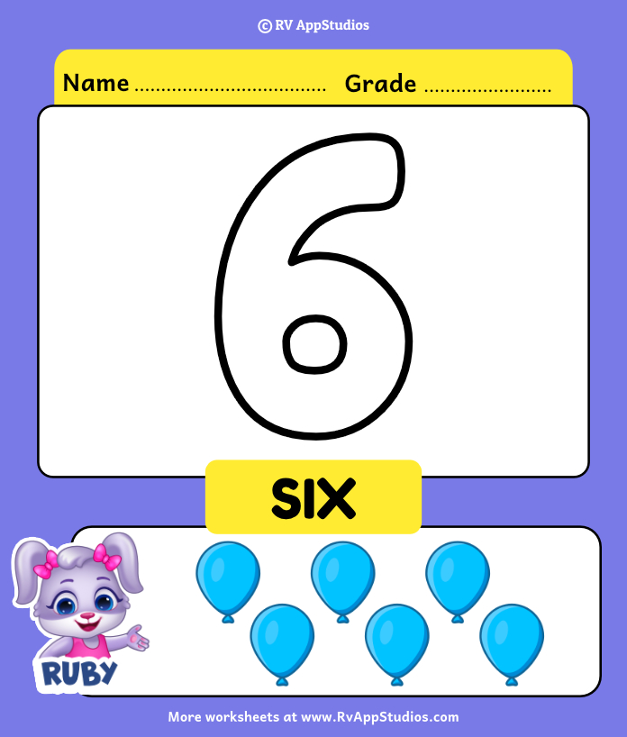 Number coloring sheet color number printable worksheet