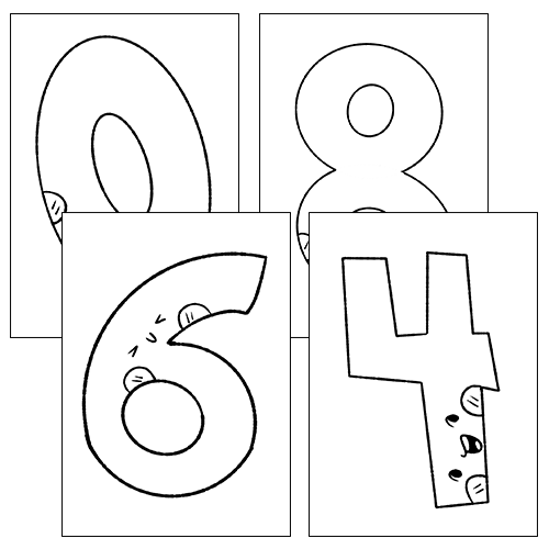 Numbers to coloring pages worksheet activities numbers morning work activity made by teachers