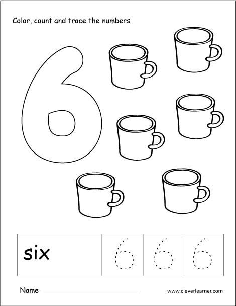 Number tracing and colouring worksheet for kindergarten coloring worksheets for kindergarten number worksheets kindergarten worksheets