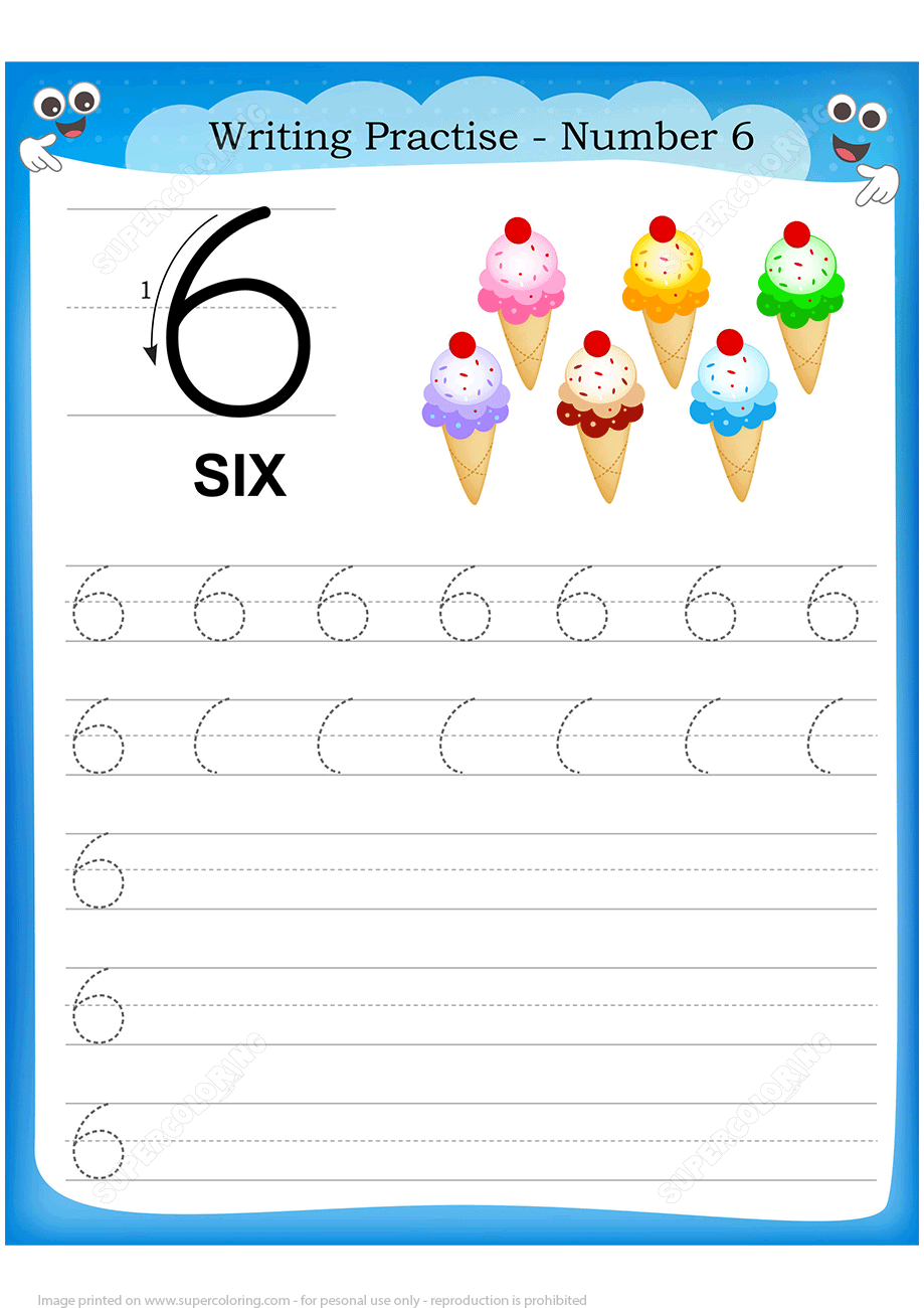 Number handwriting practice worksheet free printable puzzle games