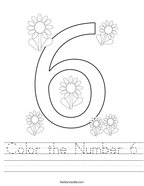 Number worksheets