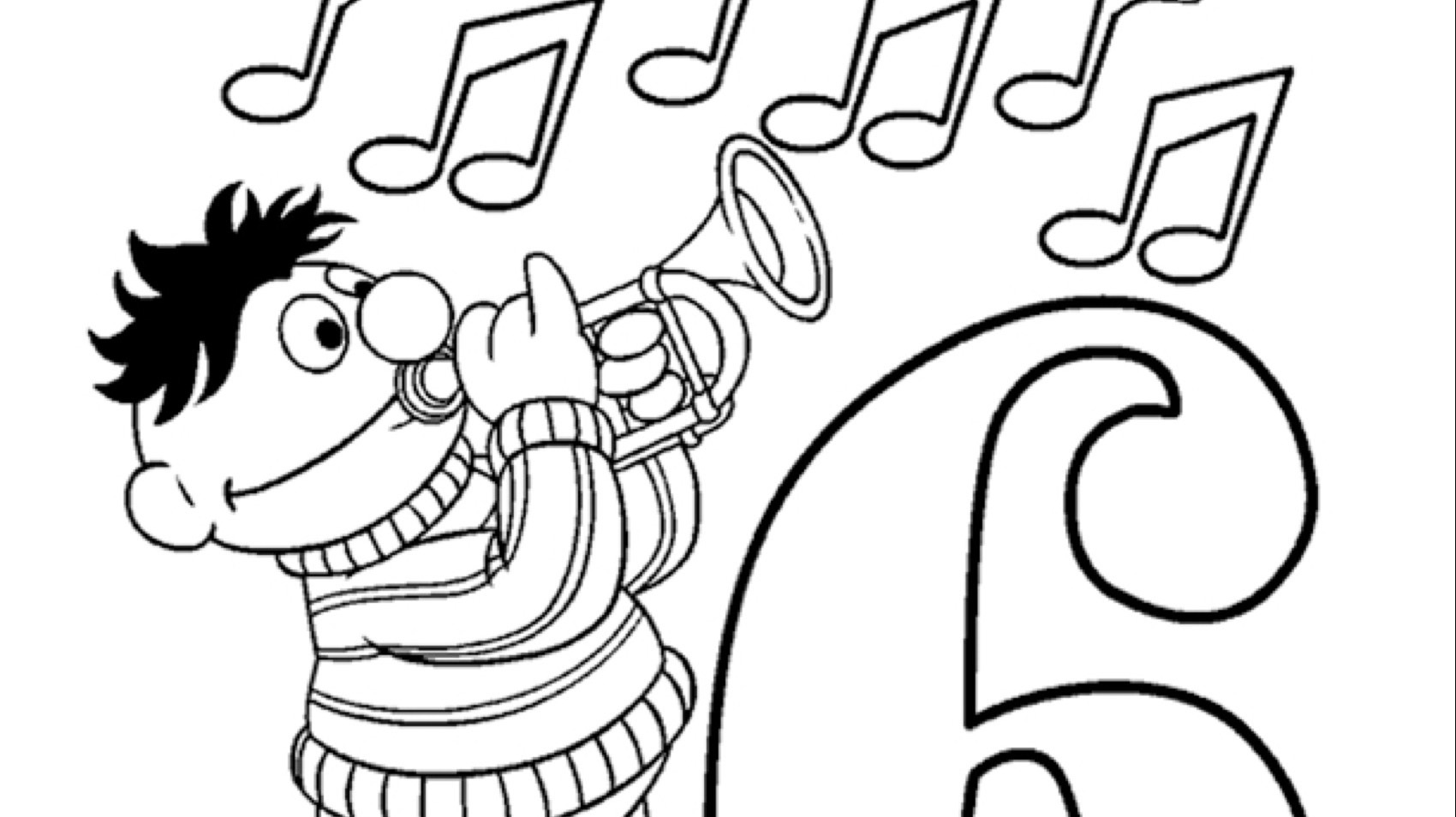 The number coloring page kids coloringâ kids for parents