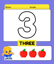 Number coloring sheet color number printable worksheet