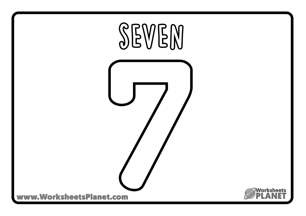 Number for coloring