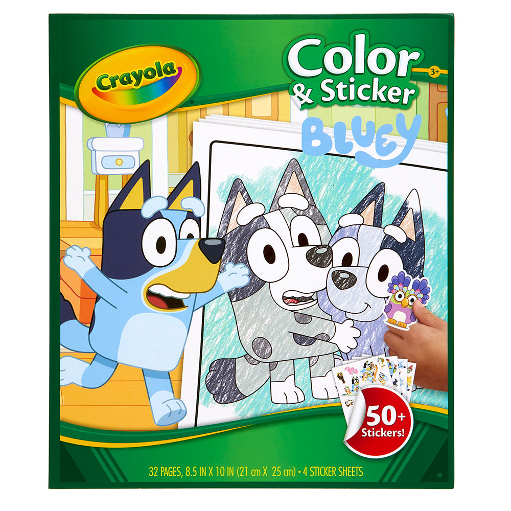 Bluey color and sticker book â us