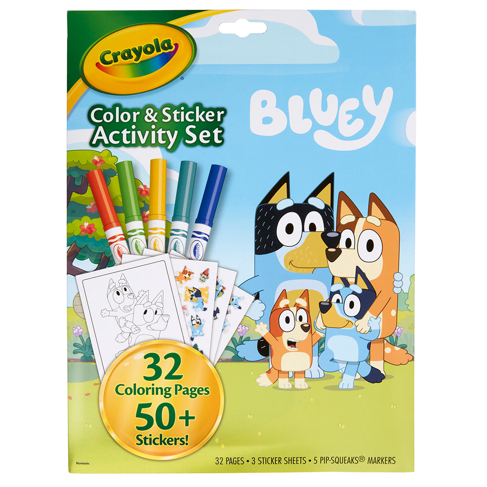 Bluey color and sticker activity set â us