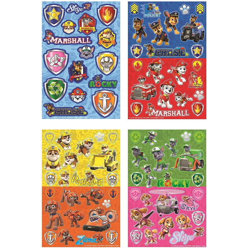 Paw patrol super deluxe art supplies set with coloring pages stampers â