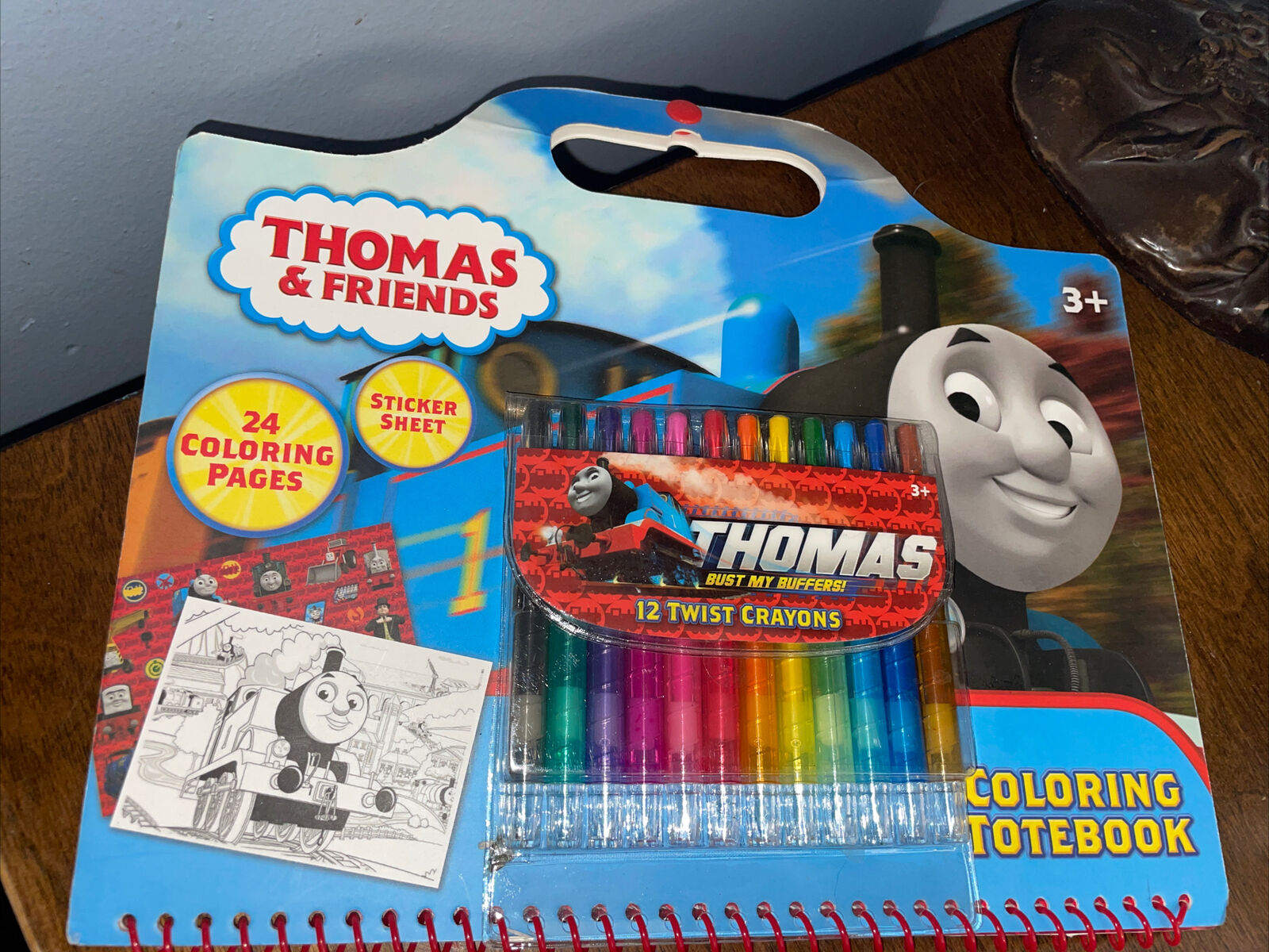 Thomas friends coloring totebook