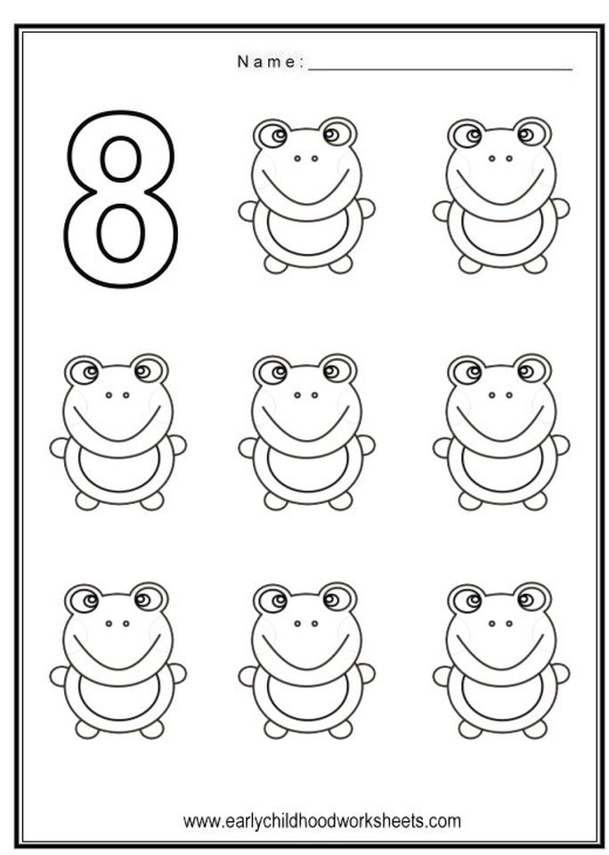 Get this number coloring page