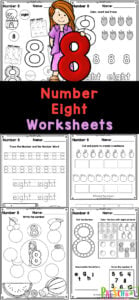 Free printable number worksheets for preschoolers