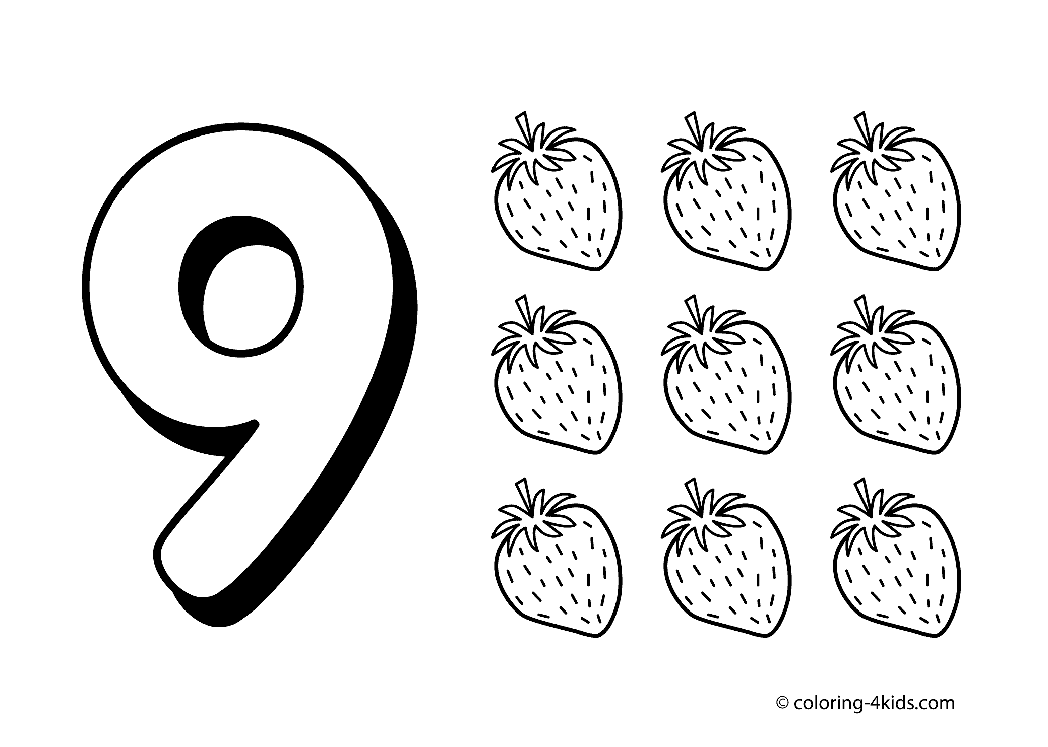 Numbers coloring pages for kids printable free digits coloring books coloring pages numbers for kids free printable numbers