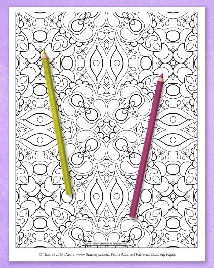 Free adult coloring pages â art is fun