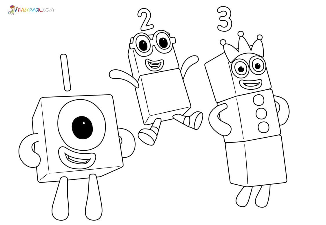Numberblocks coloring pages all main characters free printable coloring pages free printable coloring pages school coloring pages