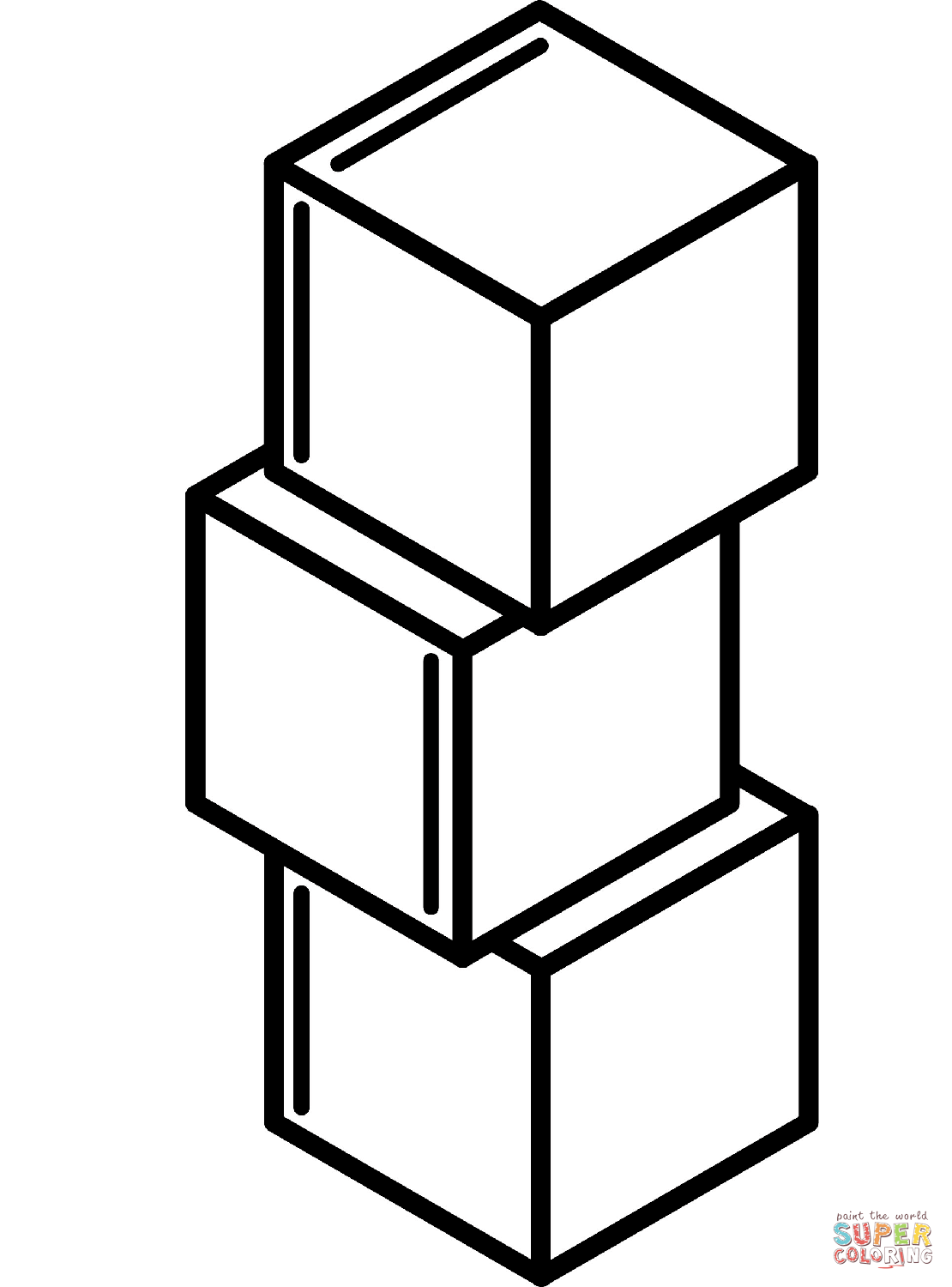 Building blocks coloring page free printable coloring pages