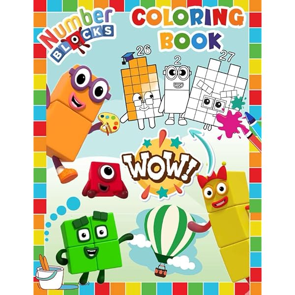 My first number blocks color book great numbercoloring book for kids coloring pages jamie osullivans book books