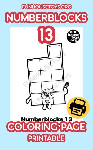 Numberblocks number available as printable coloring page on our website fun printables for kids printable coloring pages coloring sheets for kids