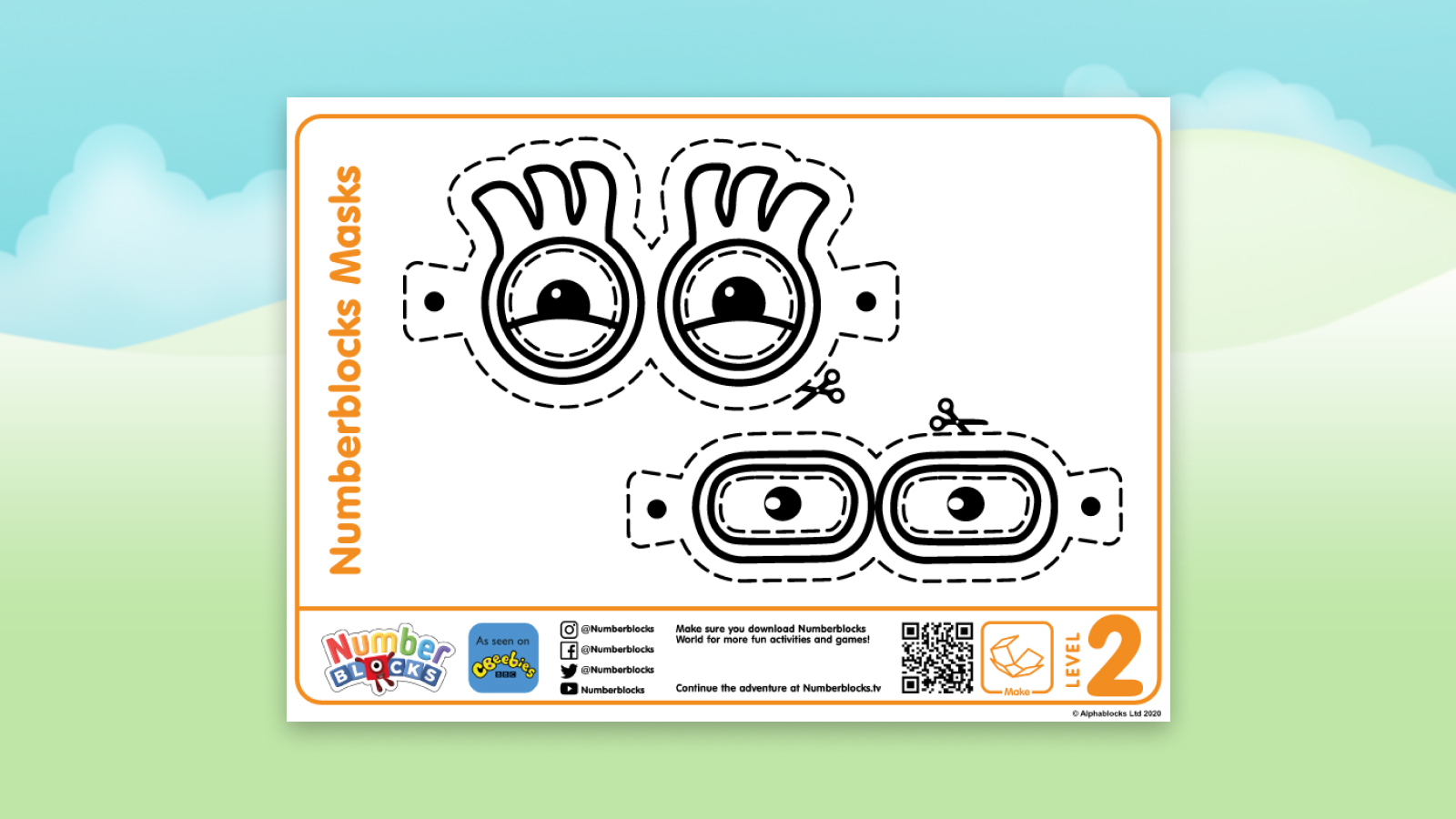 Numberblocks activities level