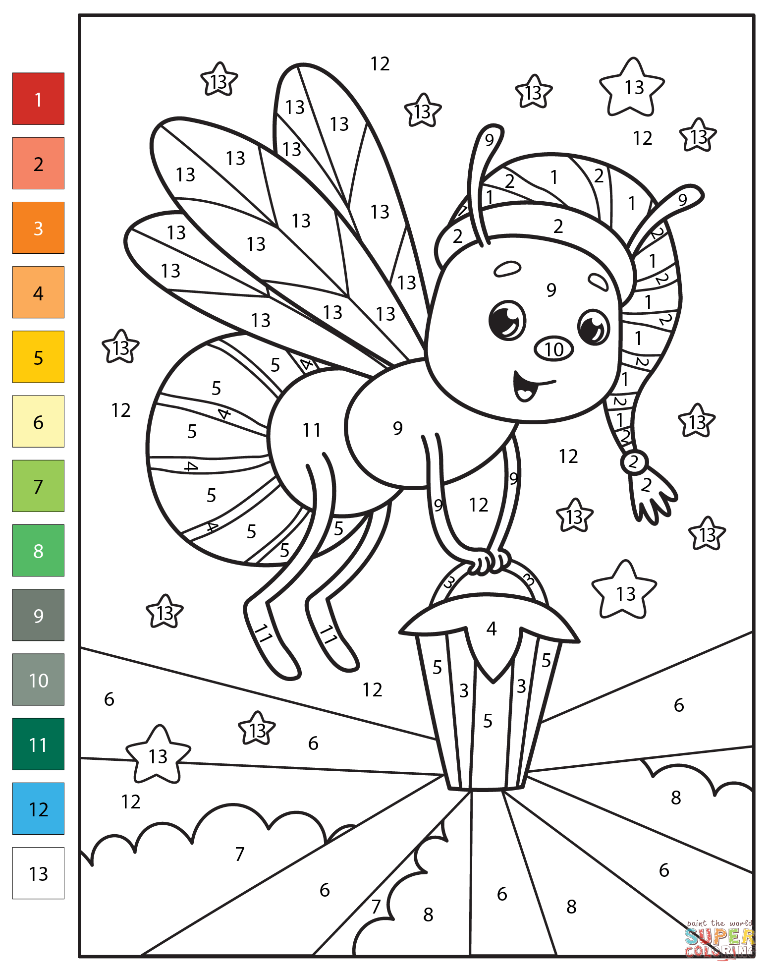 Firefly color by number free printable coloring pages