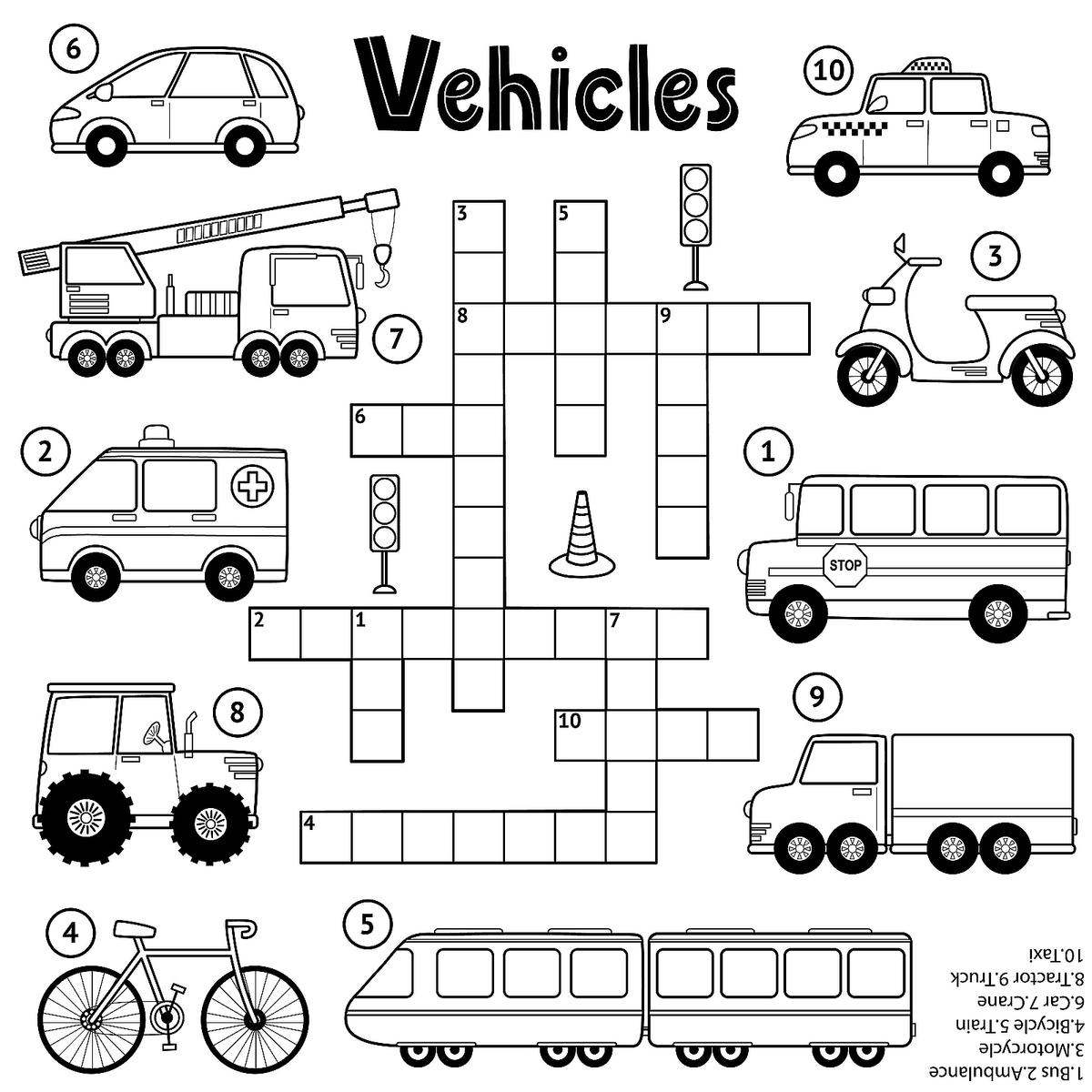 Crossword puzzles for kids fun free printable crossword puzzle coloring page activities for children printables mom