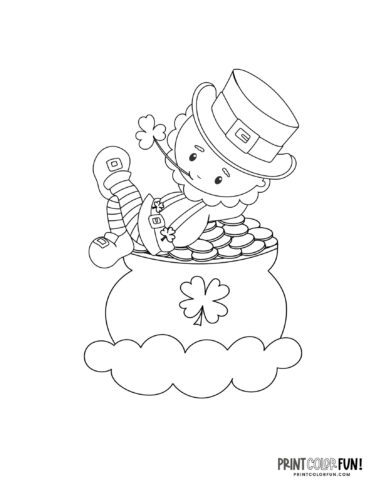 Free st patricks day printable coloring pages puzzles other fun for kids at